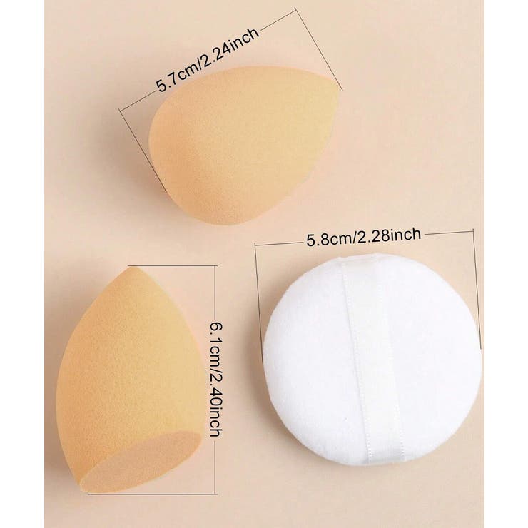 携帯用ケース付き メイクアップツールセット 柔らかい | SUNSHINE CLOSET | 詳細画像21 