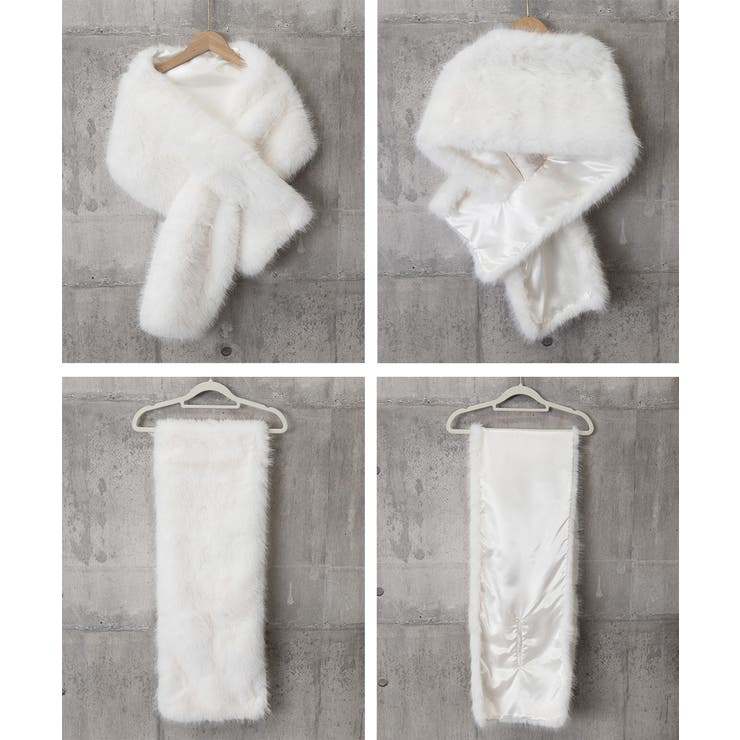 厚手ファーストールレディース秋冬 ウェディングファーボレロ花嫁 パーティーストー… | SUNSHINE CLOSET | 詳細画像11 