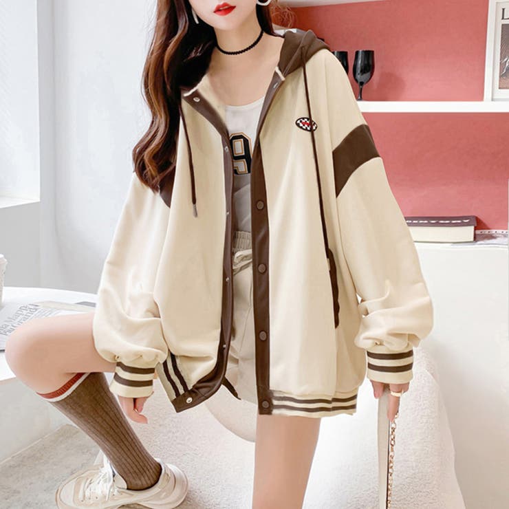 パーカーレディース 春秋薄手 スウェット | SUNSHINE CLOSET | 詳細画像1 