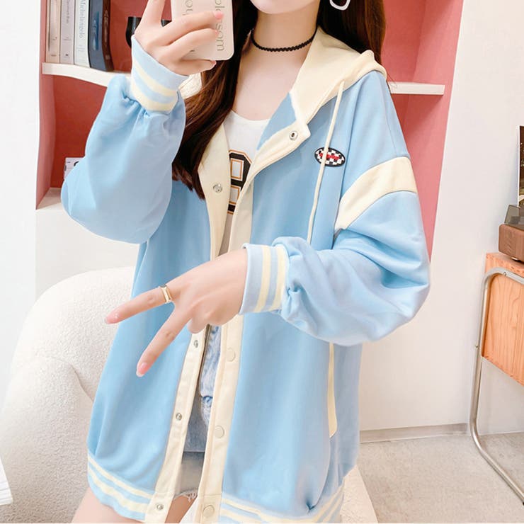 パーカーレディース 春秋薄手 スウェット | SUNSHINE CLOSET | 詳細画像13 