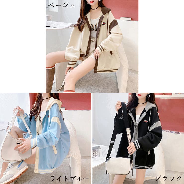 パーカーレディース 春秋薄手 スウェット | SUNSHINE CLOSET | 詳細画像2 