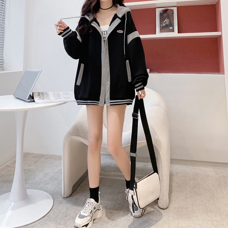 パーカーレディース 春秋薄手 スウェット | SUNSHINE CLOSET | 詳細画像6 