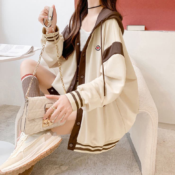 パーカーレディース 春秋薄手 スウェット | SUNSHINE CLOSET | 詳細画像8 