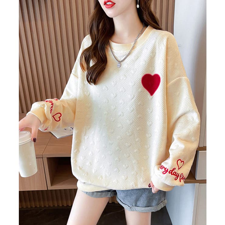 トレーナーレディーススウェットシャツ韓国 | SUNSHINE CLOSET | 詳細画像11 