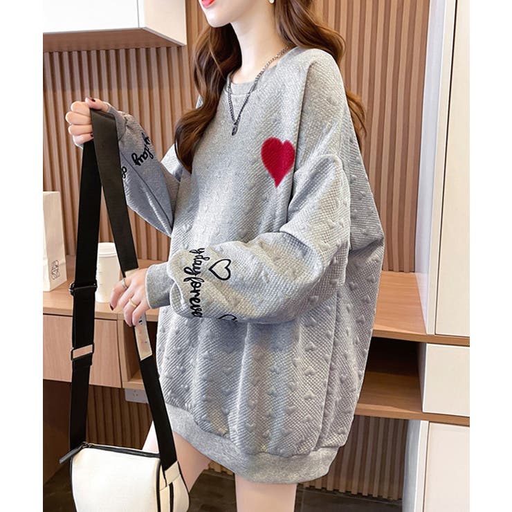 トレーナーレディーススウェットシャツ韓国 | SUNSHINE CLOSET | 詳細画像3 