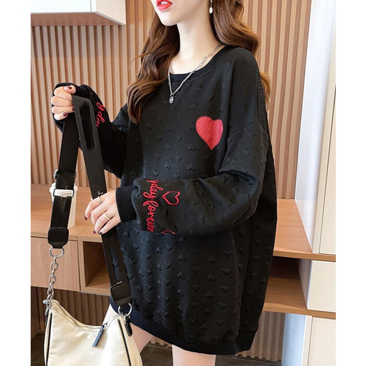 トレーナーレディーススウェットシャツ韓国 | SUNSHINE CLOSET | 詳細画像6 