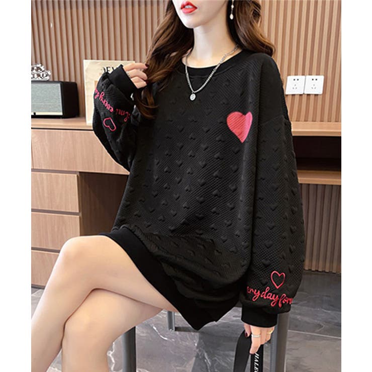 トレーナーレディーススウェットシャツ韓国 | SUNSHINE CLOSET | 詳細画像8 