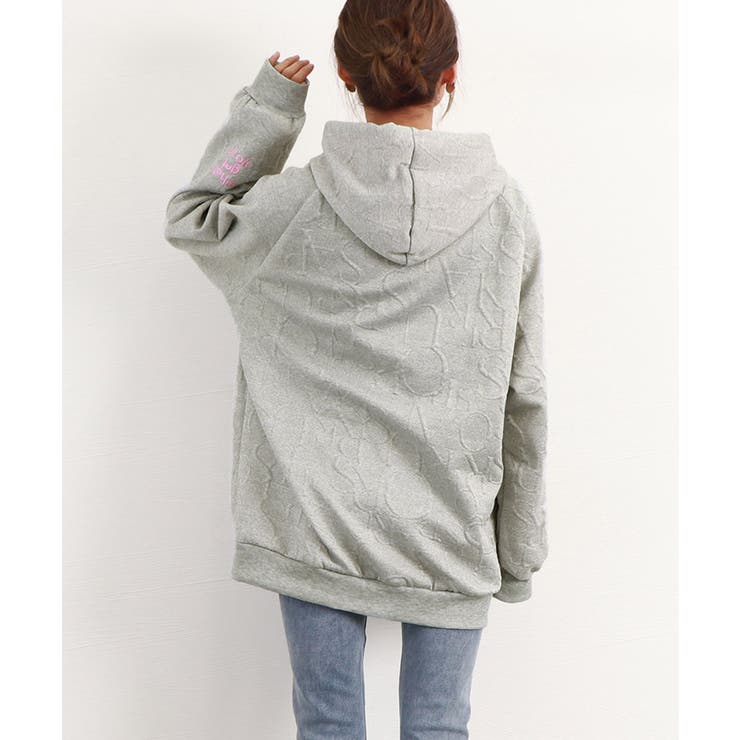 エンボスロゴ パーカー 長袖プルオーバー | SUNSHINE CLOSET | 詳細画像16 