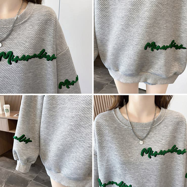 スウェット トレーナー ビッグシルエット | SUNSHINE CLOSET | 詳細画像4 