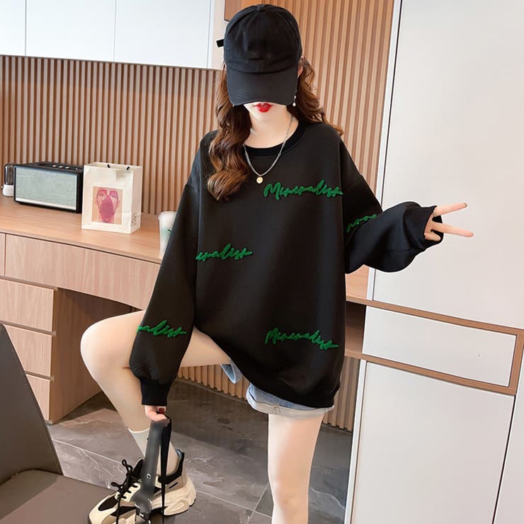 スウェット トレーナー ビッグシルエット | SUNSHINE CLOSET | 詳細画像7 