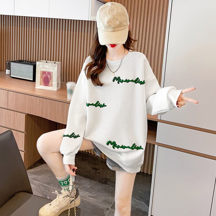 スウェット トレーナー ビッグシルエット | SUNSHINE CLOSET | 詳細画像9 