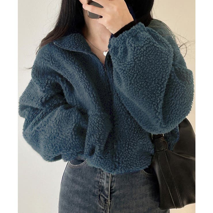 ボアジャケット 韓国 フリースジャケット | SUNSHINE CLOSET | 詳細画像10 