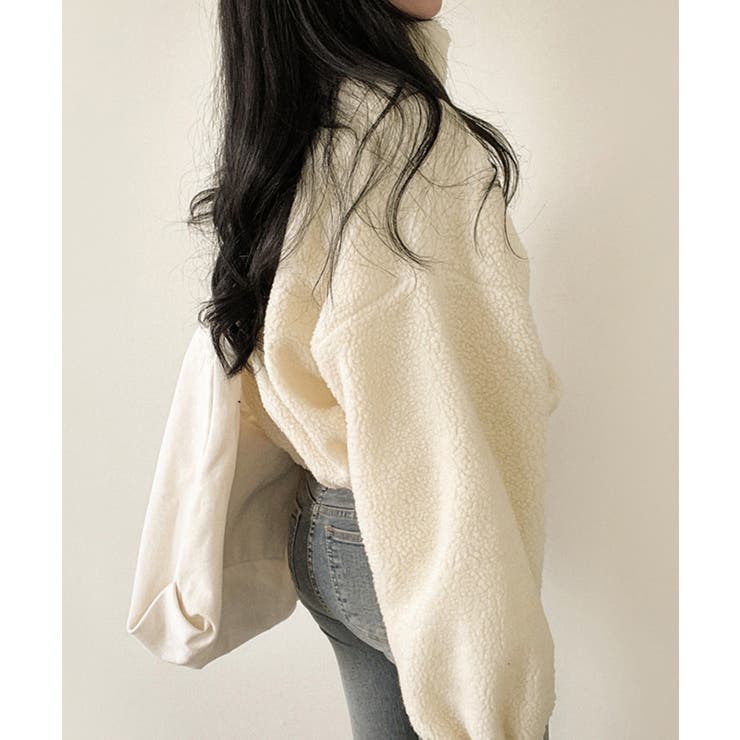 ボアジャケット 韓国 フリースジャケット | SUNSHINE CLOSET | 詳細画像4 