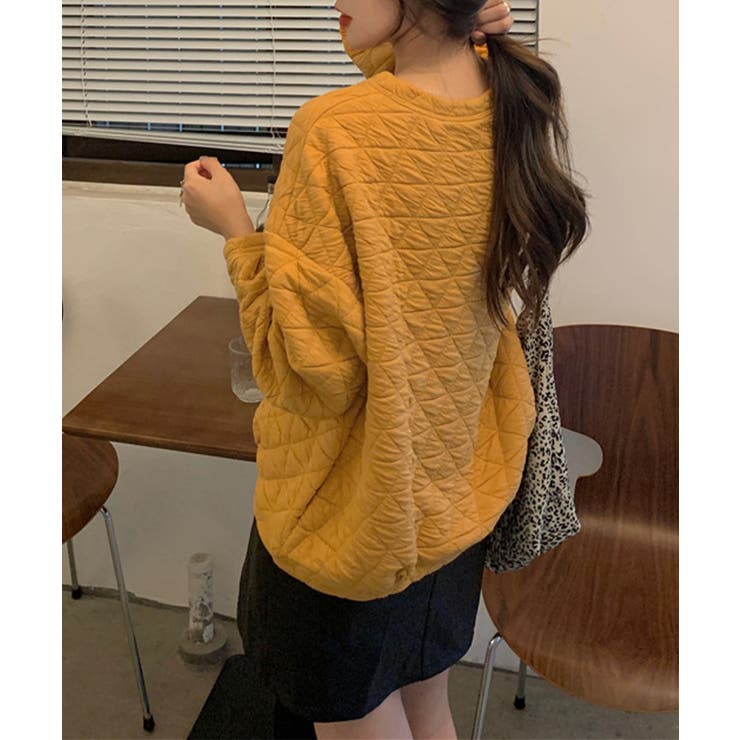 キルティングトレーナー レディース 韓国 | SUNSHINE CLOSET | 詳細画像15 