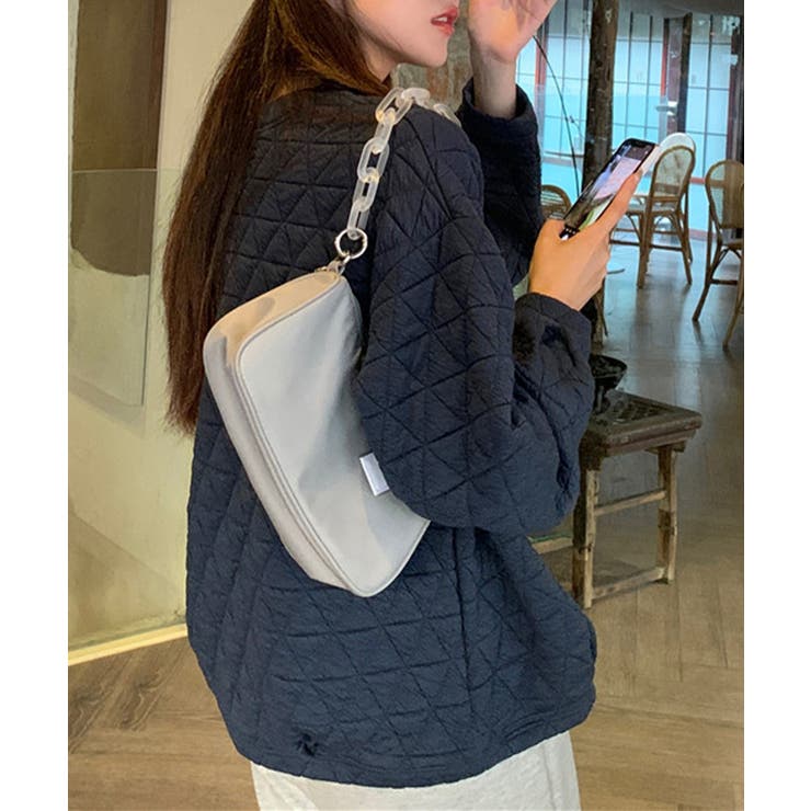 キルティングトレーナー レディース 韓国 | SUNSHINE CLOSET | 詳細画像18 