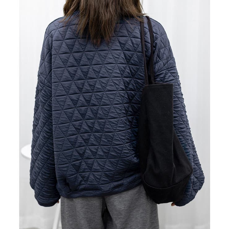 キルティングトレーナー レディース 韓国 | SUNSHINE CLOSET | 詳細画像21 