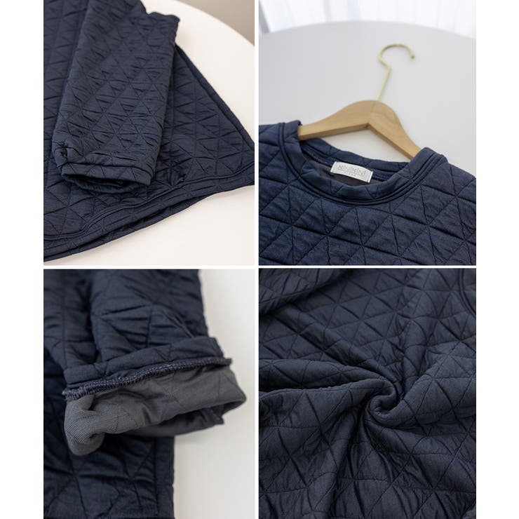 キルティングトレーナー レディース 韓国 | SUNSHINE CLOSET | 詳細画像24 