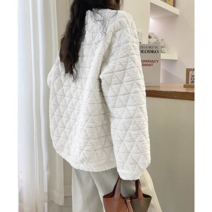 キルティングトレーナー レディース 韓国 | SUNSHINE CLOSET | 詳細画像5 