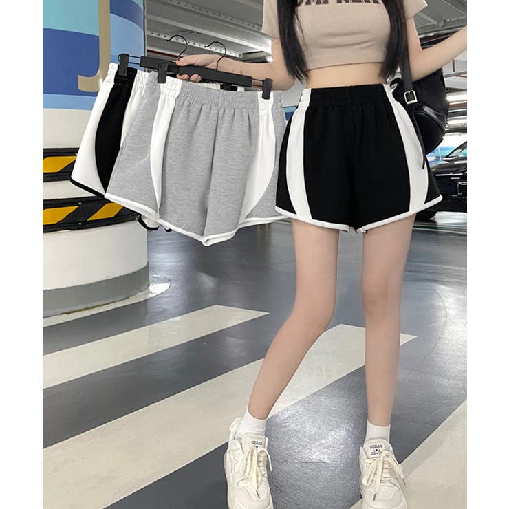 スウェットパンツ ショートパンツ 短パン[品番：AGCW0005628