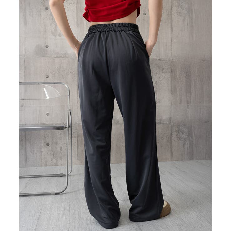 着やせタックパンツレディース 韓国風 通勤ロングパンツ | SUNSHINE CLOSET | 詳細画像22 