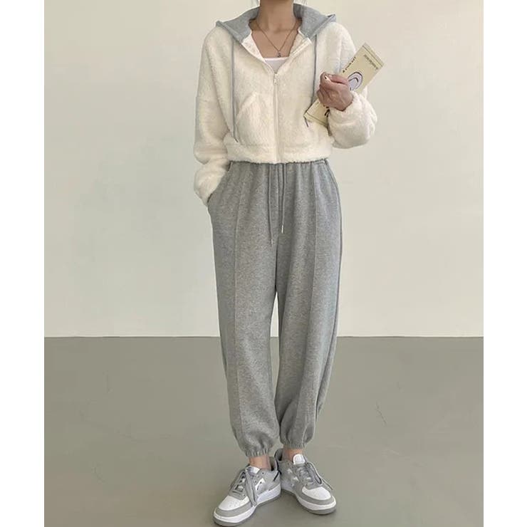 暖かいボアパーカー ジップアップブルゾン | SUNSHINE CLOSET | 詳細画像16 