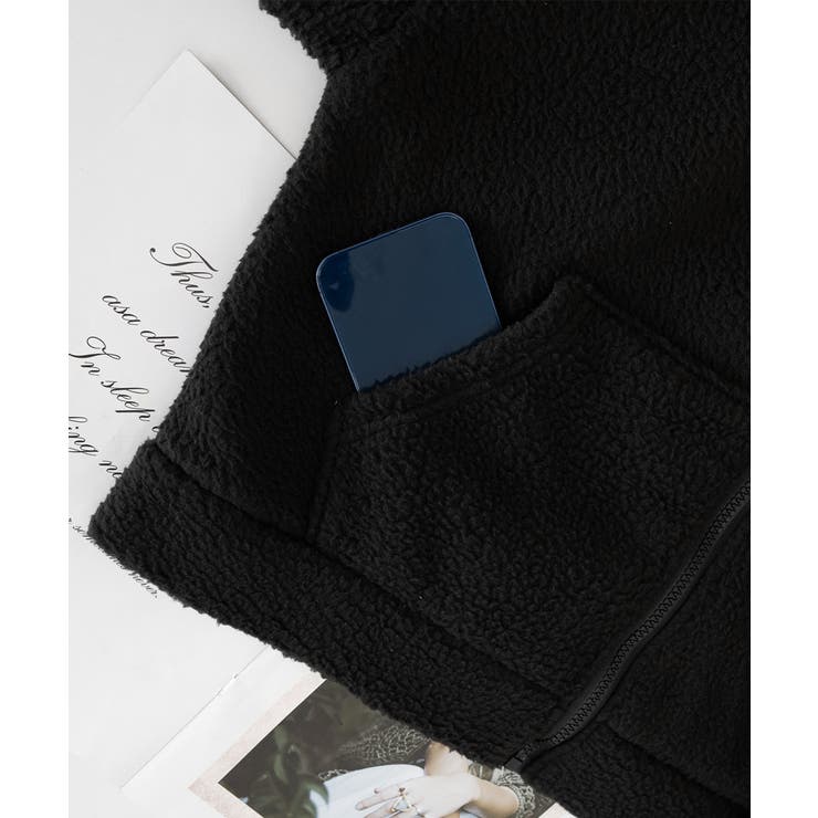 暖かいボアパーカー ジップアップブルゾン | SUNSHINE CLOSET | 詳細画像24 