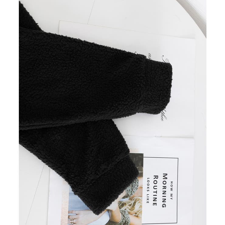 暖かいボアパーカー ジップアップブルゾン | SUNSHINE CLOSET | 詳細画像25 