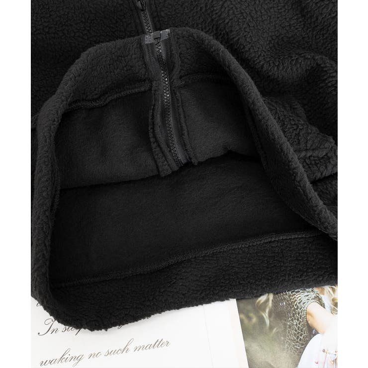 暖かいボアパーカー ジップアップブルゾン | SUNSHINE CLOSET | 詳細画像26 