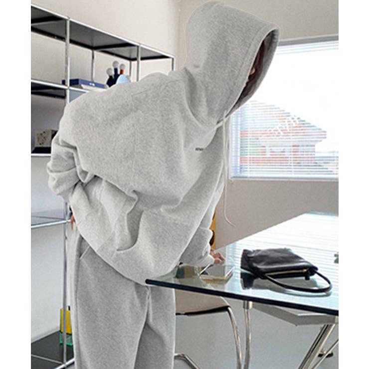 パーカー レディース秋冬裏起毛スウェット[品番：AGCW0005122