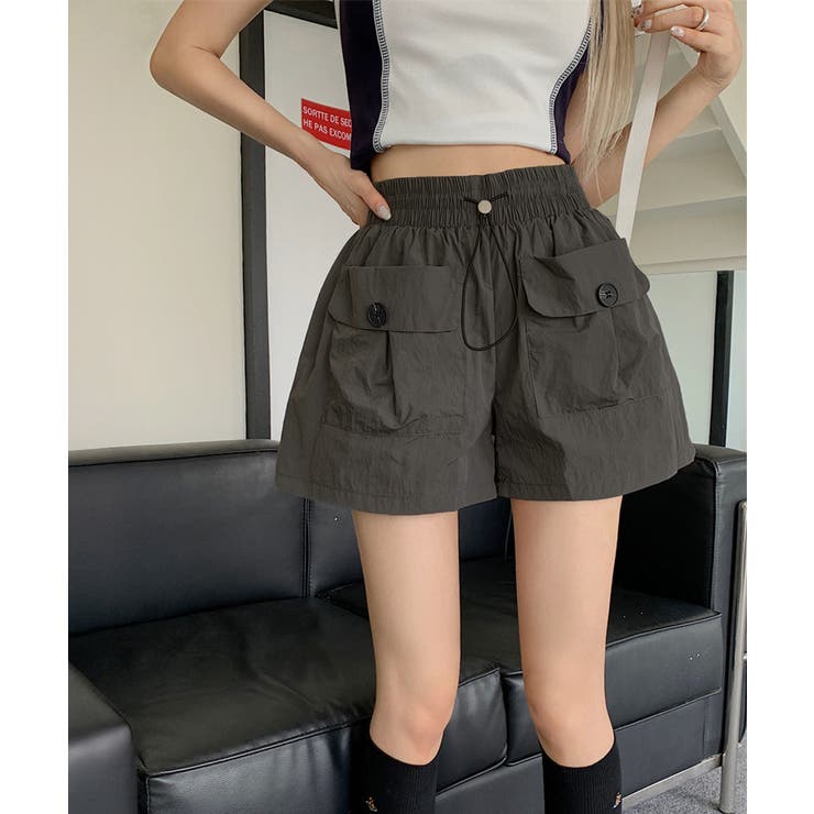 カーゴパンツレディースショートパンツ春夏 | SUNSHINE CLOSET | 詳細画像1 