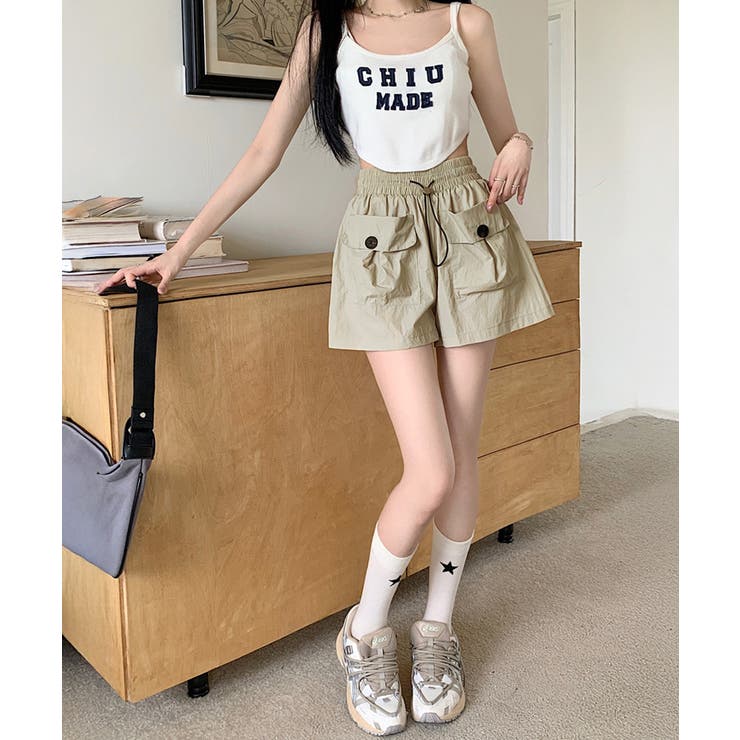 カーゴパンツレディースショートパンツ春夏 | SUNSHINE CLOSET | 詳細画像11 
