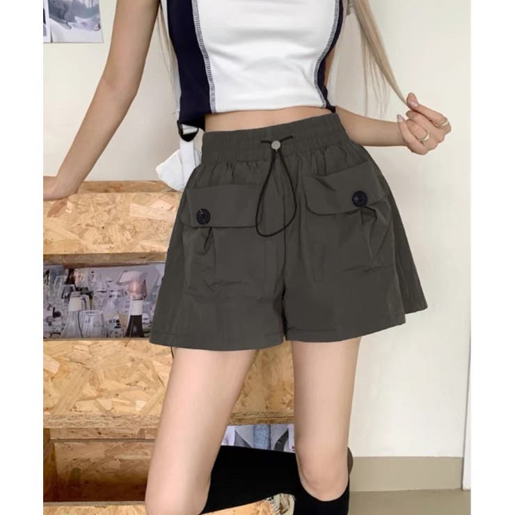 カーゴパンツレディースショートパンツ春夏 | SUNSHINE CLOSET | 詳細画像12 