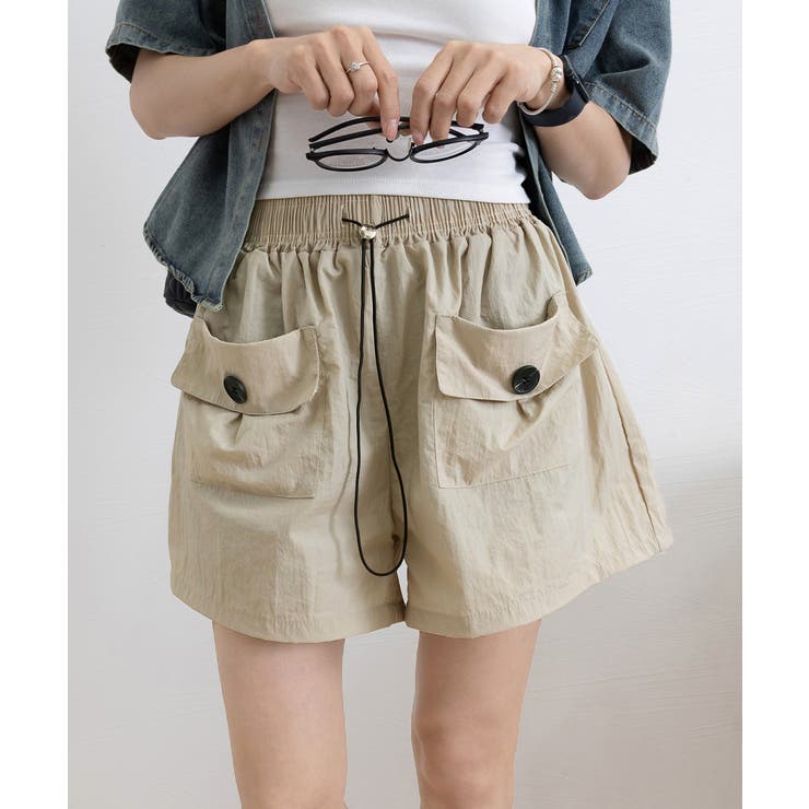 カーゴパンツレディースショートパンツ春夏 | SUNSHINE CLOSET | 詳細画像18 