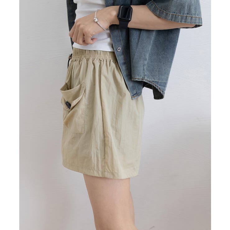 カーゴパンツレディースショートパンツ春夏 | SUNSHINE CLOSET | 詳細画像19 