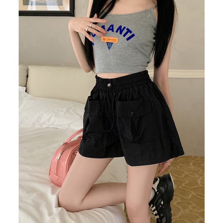 カーゴパンツレディースショートパンツ春夏 | SUNSHINE CLOSET | 詳細画像3 