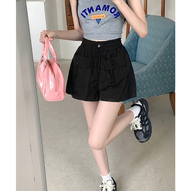 カーゴパンツレディースショートパンツ春夏 | SUNSHINE CLOSET | 詳細画像5 
