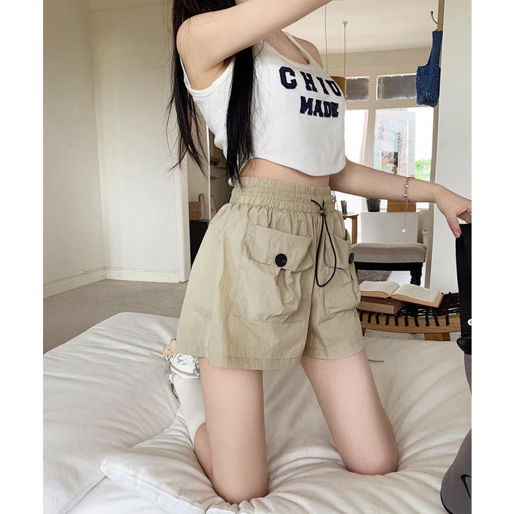 カーゴパンツレディースショートパンツ春夏 | SUNSHINE CLOSET | 詳細画像7 