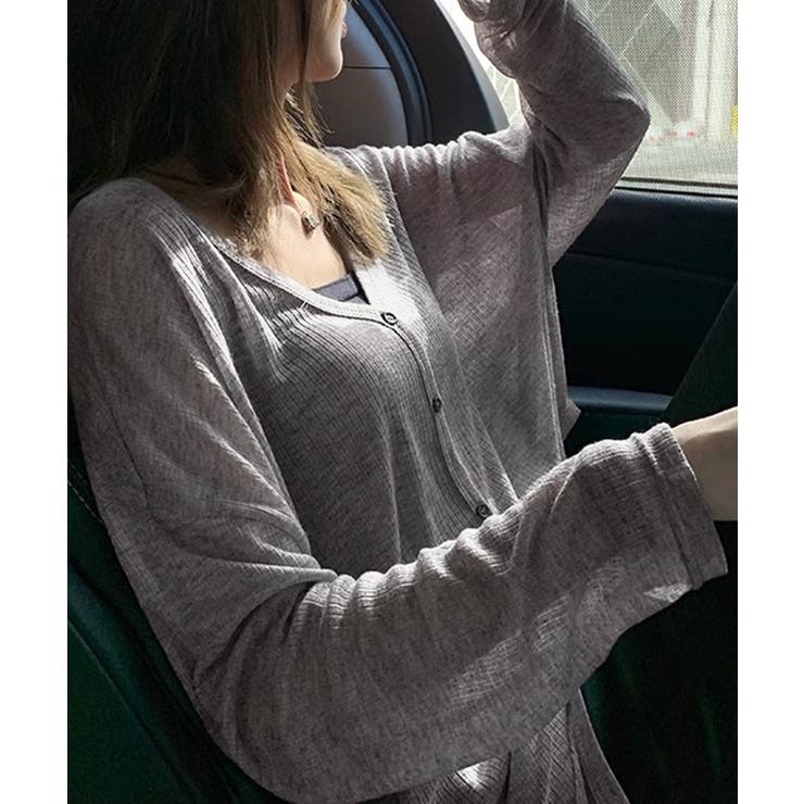 サマーカーディガンレディース夏服 羽織り | SUNSHINE CLOSET | 詳細画像7 