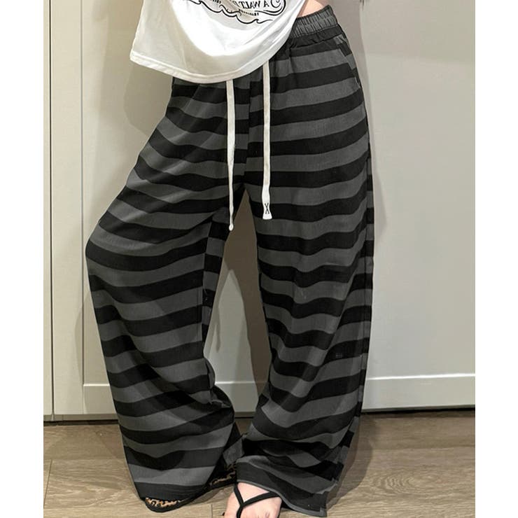 ハイウエスト楽ちんパンツ レディース 迷彩柄涼しいパンツ | SUNSHINE CLOSET | 詳細画像15 
