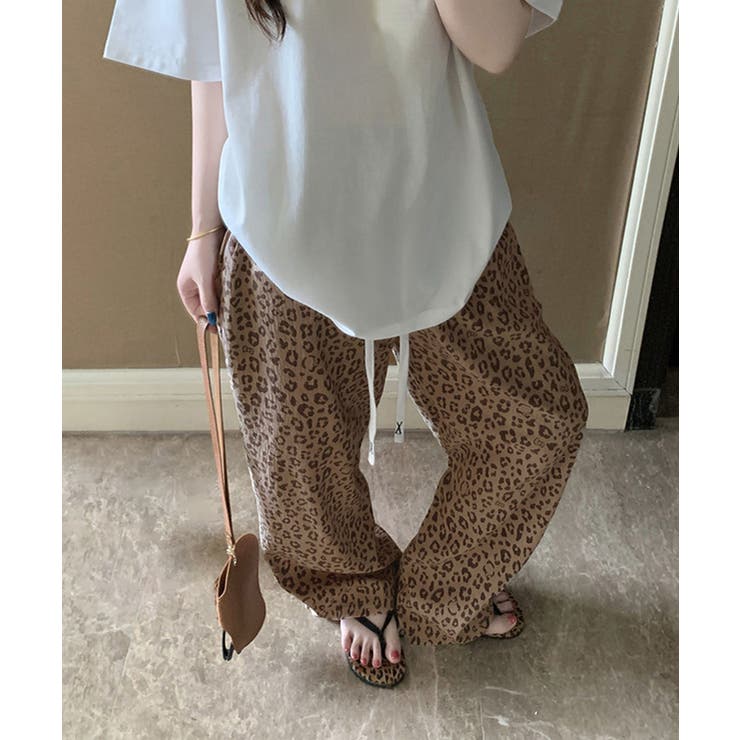 ハイウエスト楽ちんパンツ レディース 迷彩柄涼しいパンツ | SUNSHINE CLOSET | 詳細画像21 