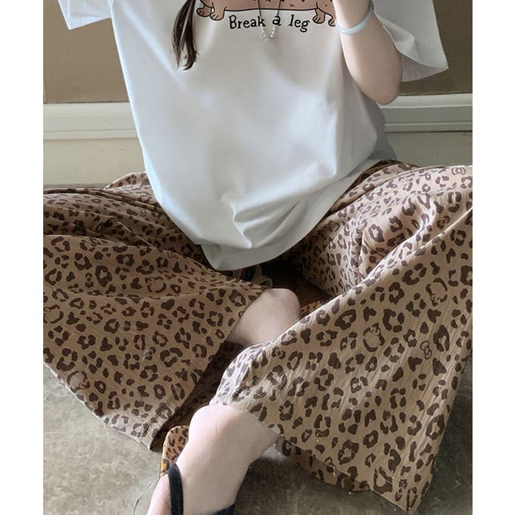 ハイウエスト楽ちんパンツ レディース 迷彩柄涼しいパンツ | SUNSHINE CLOSET | 詳細画像22 