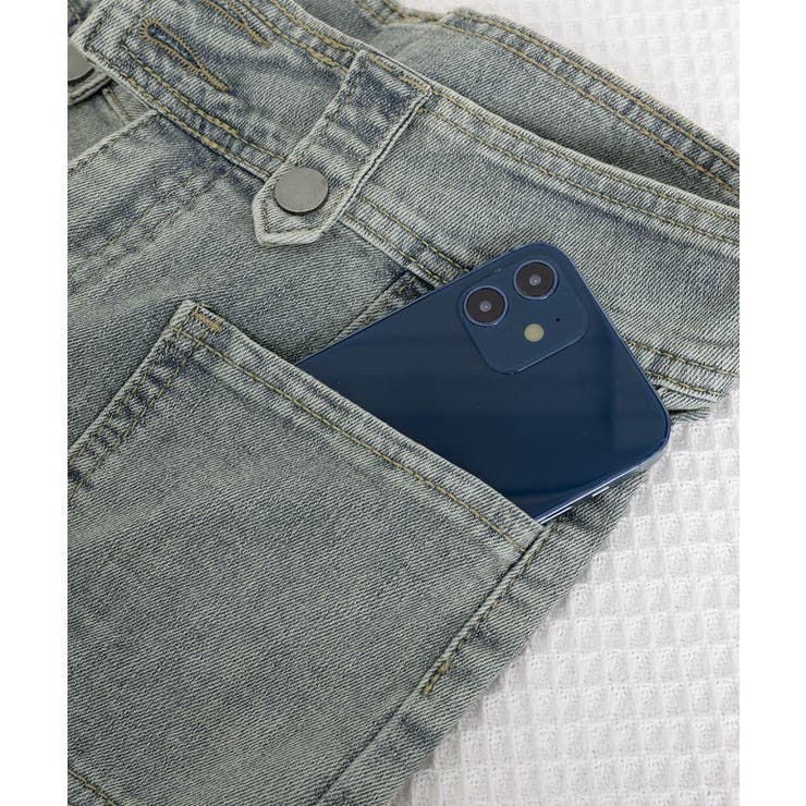 セミフレアデニムパンツ ヴィンテージ風 | SUNSHINE CLOSET | 詳細画像25 