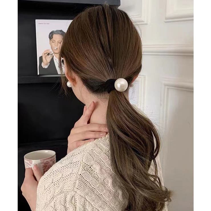 パールヘアゴム 韓国風 ヘアアクセサリー | SUNSHINE CLOSET | 詳細画像10 