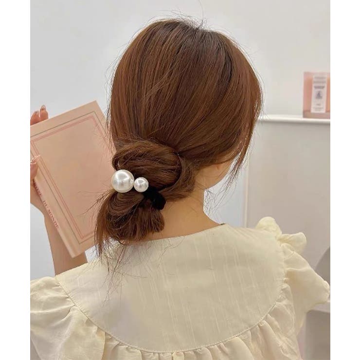 パールヘアゴム 韓国風 ヘアアクセサリー | SUNSHINE CLOSET | 詳細画像6 
