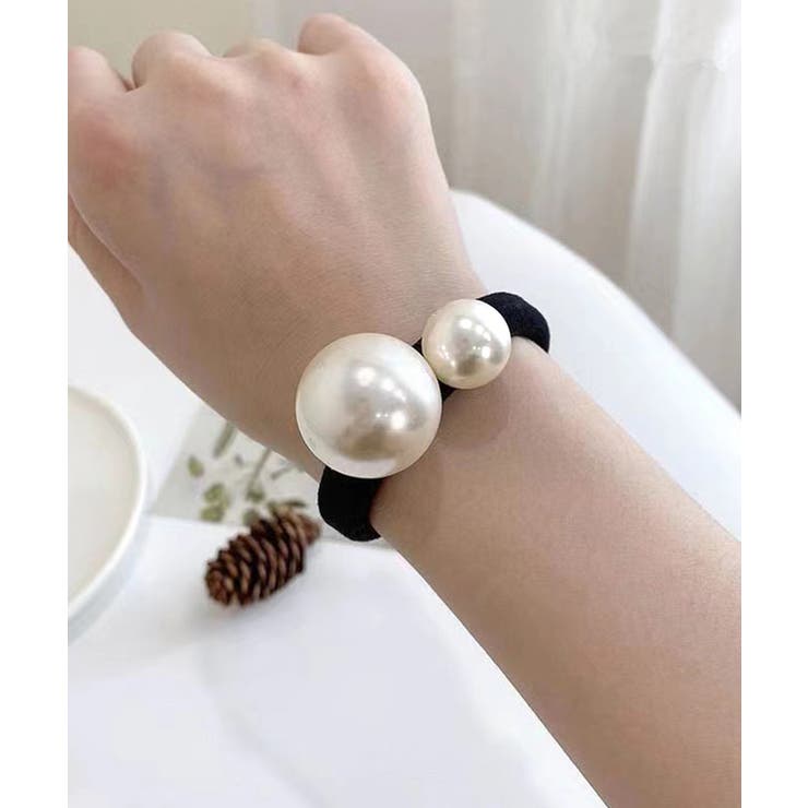 パールヘアゴム 韓国風 ヘアアクセサリー | SUNSHINE CLOSET | 詳細画像8 