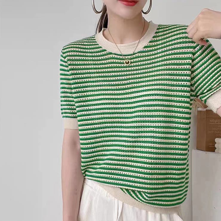 トップス Summer Buy The Set Black/Neutral/Clay Stripe 3 Pack V-Neck Shell