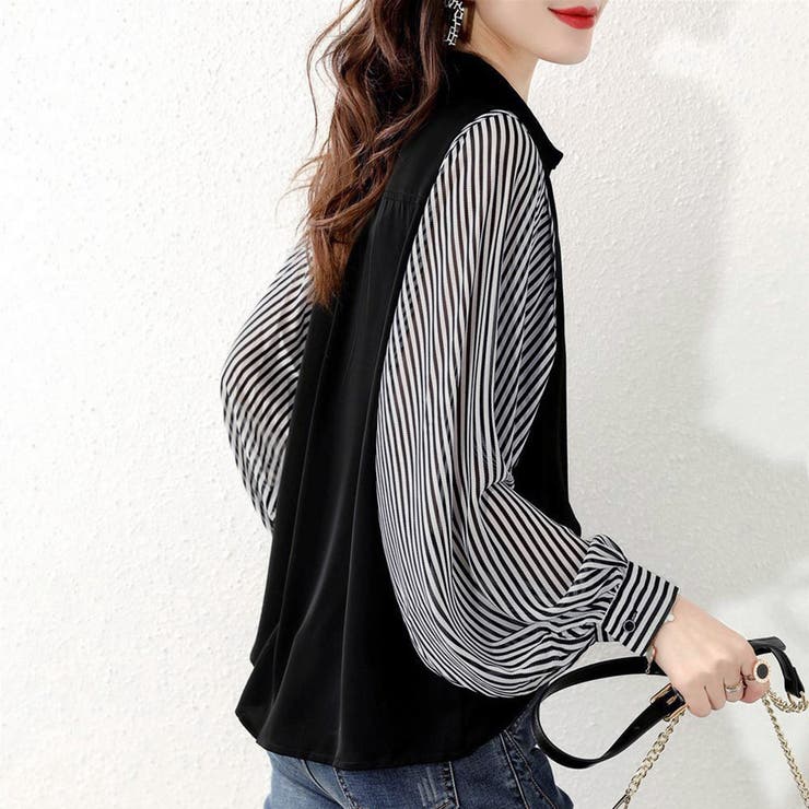 シャツブラウス 長袖 レディース 春夏秋 | SUNSHINE CLOSET | 詳細画像6 