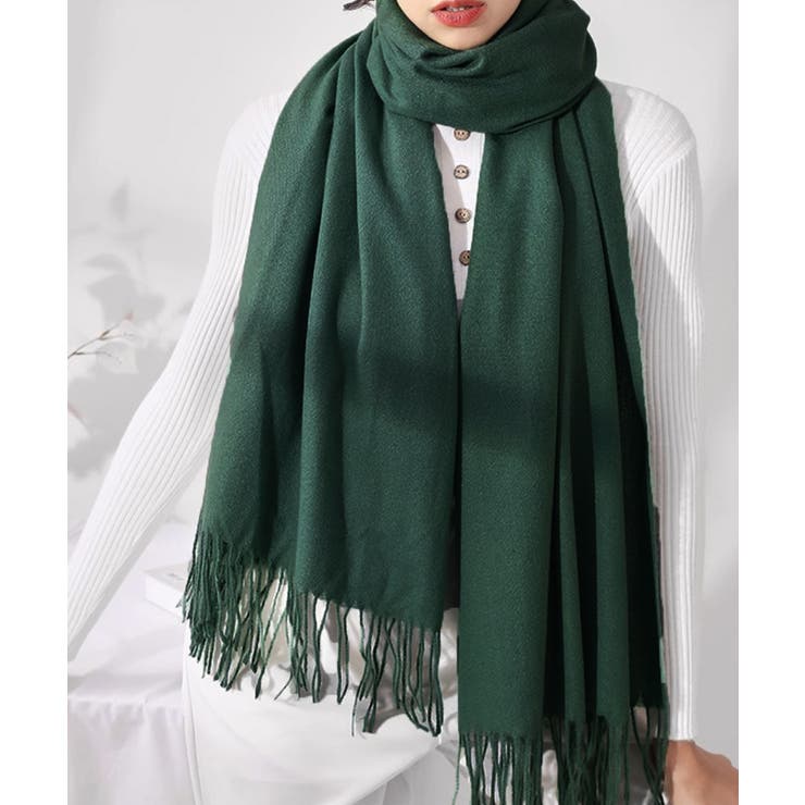 韓国マフラー カシミヤタッチ大判ストール | SUNSHINE CLOSET | 詳細画像11 