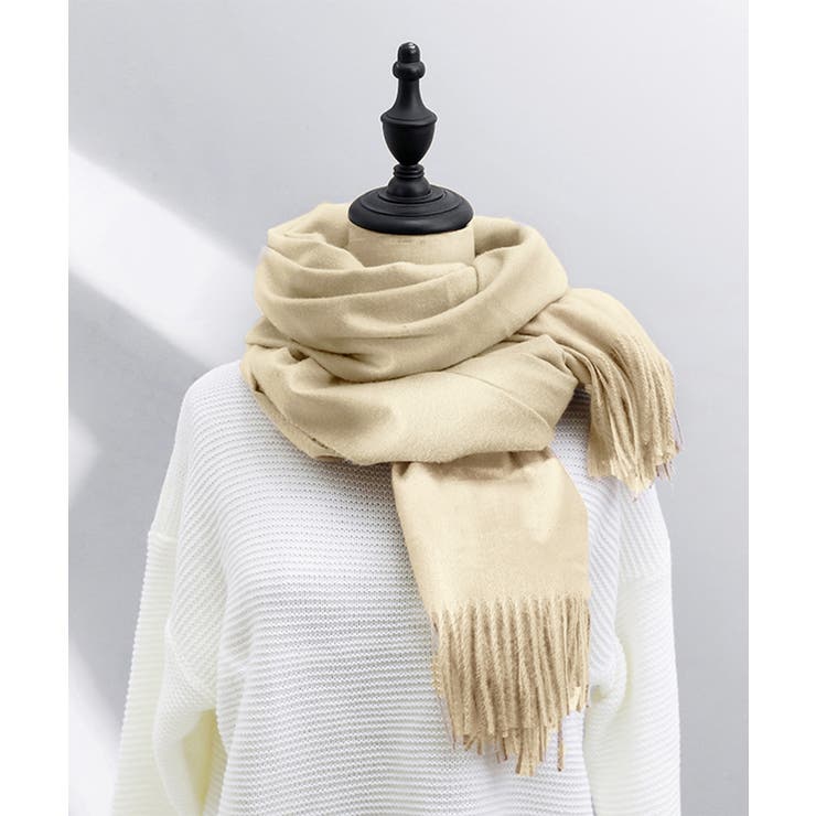 韓国マフラー カシミヤタッチ大判ストール | SUNSHINE CLOSET | 詳細画像16 