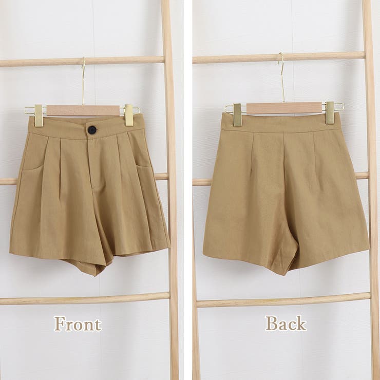 ハイウエスト ショートパンツ レディース | SUNSHINE CLOSET | 詳細画像3 